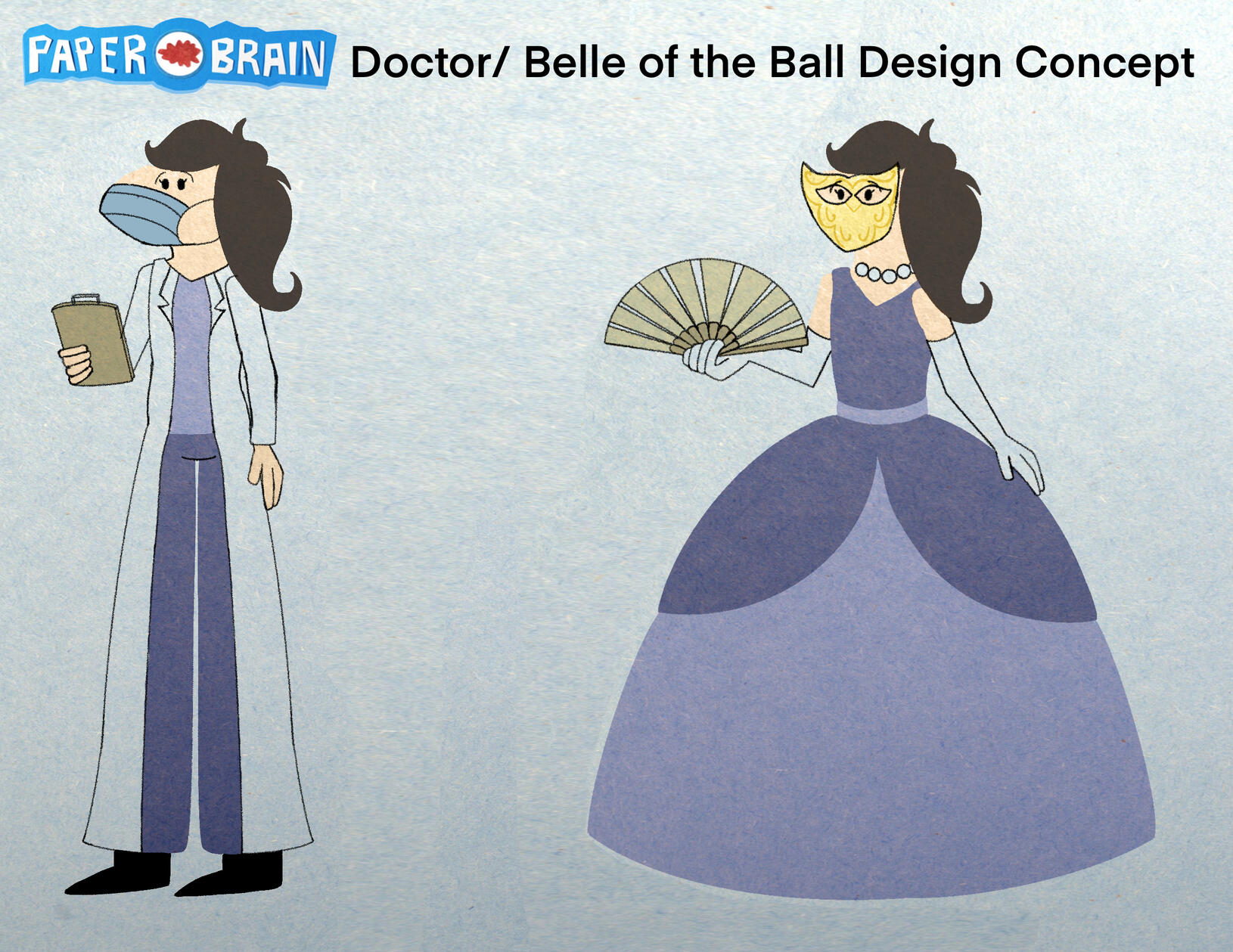 Internship Doctor Character Concept